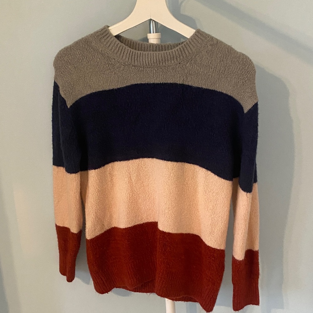 Colorblock Sweater